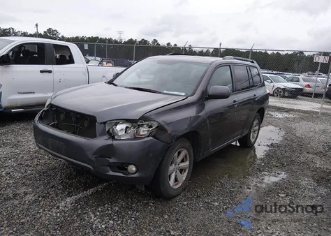 2010 Toyota Highlander Se V6 z USA, uszkodzony, nr VIN 5TDKK3EH3AS007011